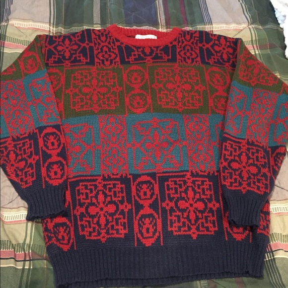 Vintage Sweater - Gitano Sportswear - Men’s Large - Picture 2 of 5